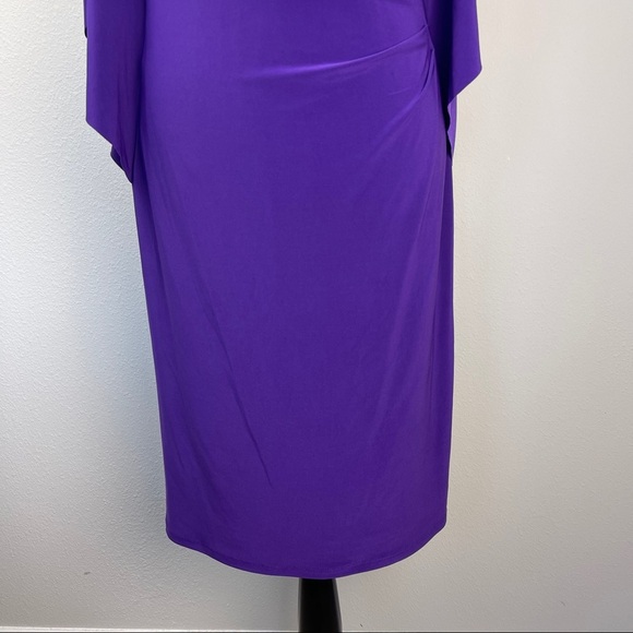 Ralph Lauren Tanzan Jersey Cascade Sleeve Dress 8 - Picture 9 of 13